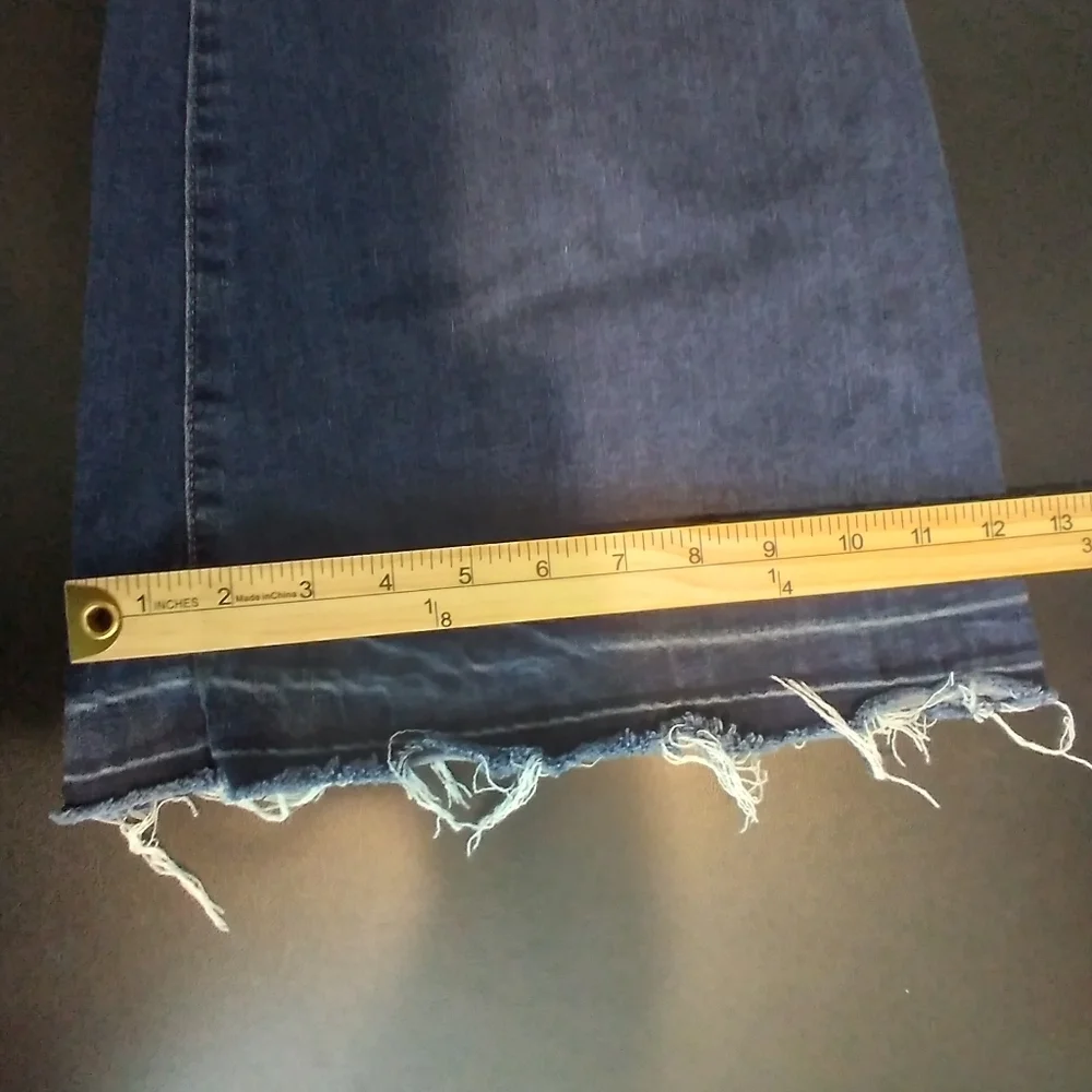 Celebrity Pink womens Button Fly Wide Leg Denim Jeans Size 21/35